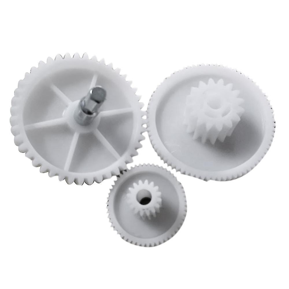 Lequeen 3pcs Household Meat Grinder Plastic Gears Replacement S/m/l Gear For Household Meat Grinder Repair