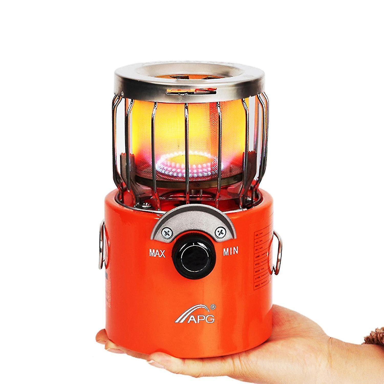 Gas Heater Camping Stove Portable 2000W Gas Heater Outdoor Camping Stove Heating Cooker for Ice Fishing Camping Hiking