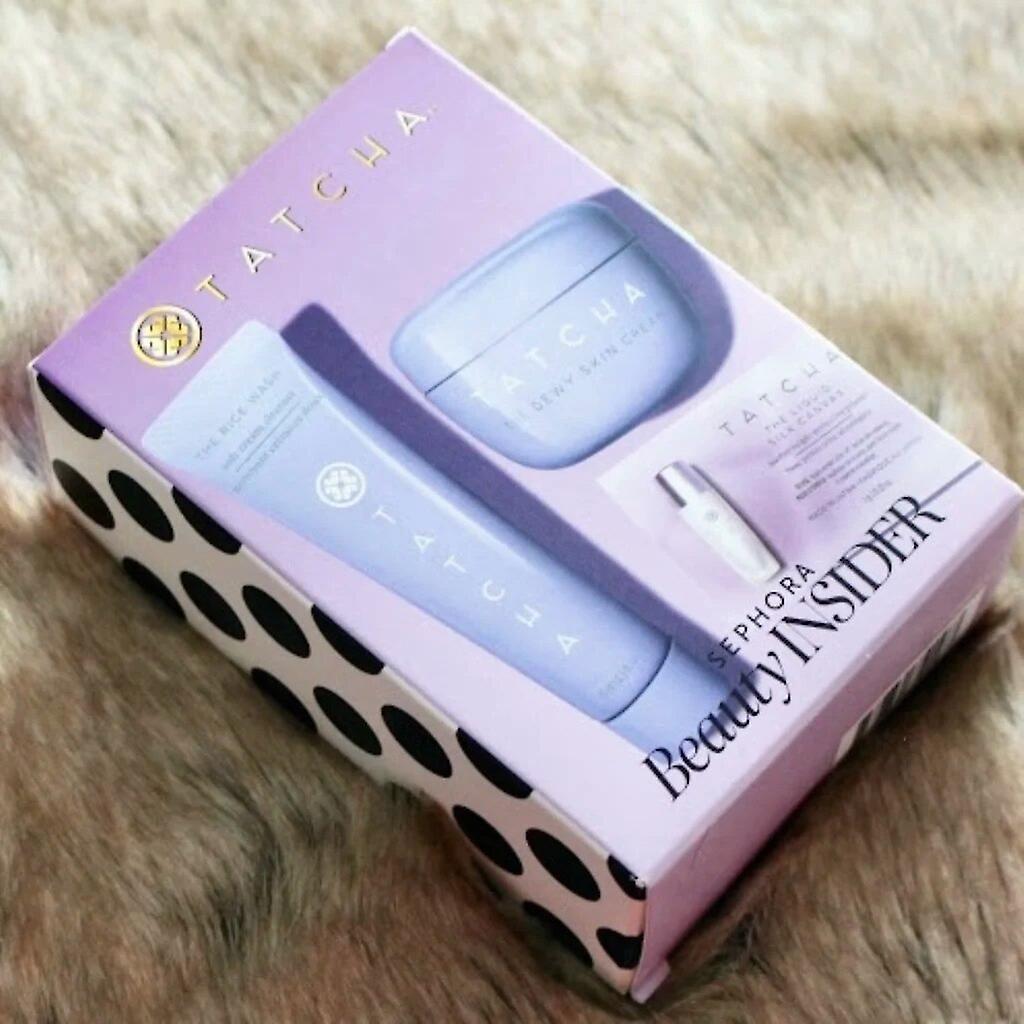 Begleri Tatcha Mini Sephora Set Dewy Cream 5ml Soft Cream Cleanser 15ml Travel Size Sephora Gift Set 1 Set