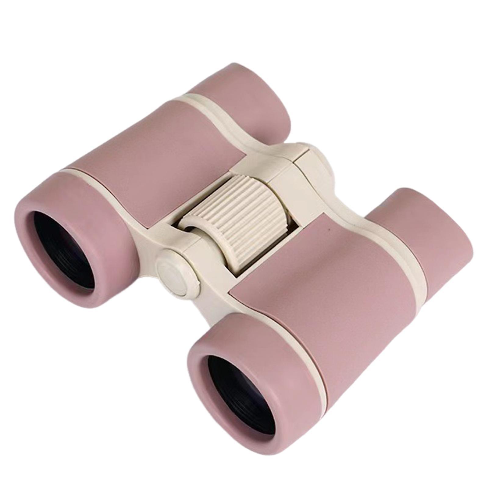 Haloppe Toddler Binoculars Toy High-Resolution Long Viewing Range Compact Size Portable Outdoor Bird Watching Kids Binoculars Gift Purple