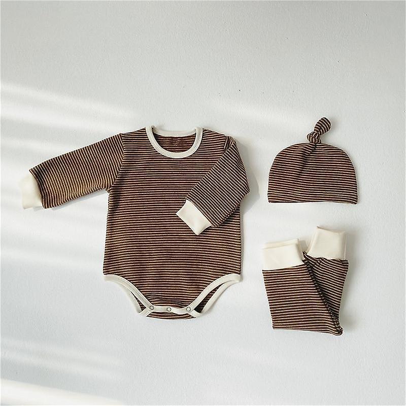 Slowmoose Spring Autumn 0-24m Newborn Baby Pajamas Set 3M