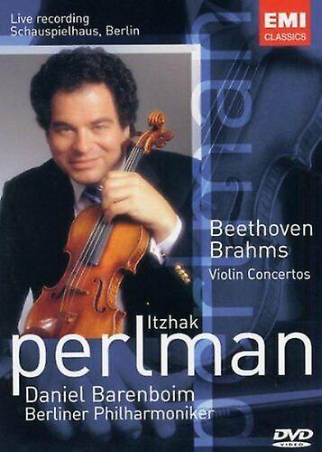 Beethoven amp Brahms-Violin Concertos [DVD DVD - Region 2