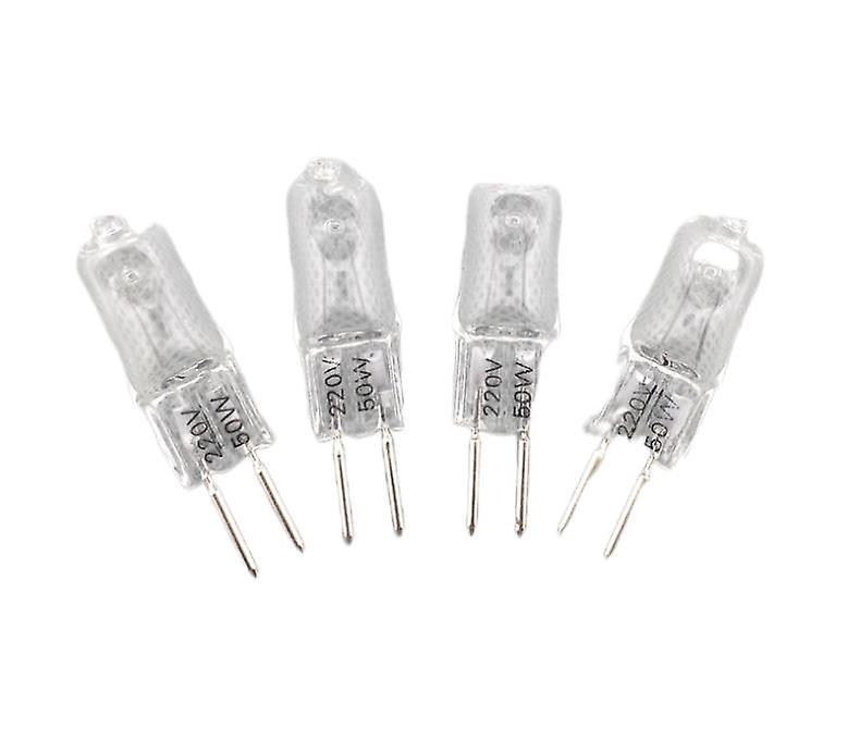 He Fei Mao Qiang Dian Zi Shang Wu You Xian Gong Si 5Pcs 220V G5.3 35W/50W Base Halogen JC Type Bulbs Light Lamp Bulb Yellow Light