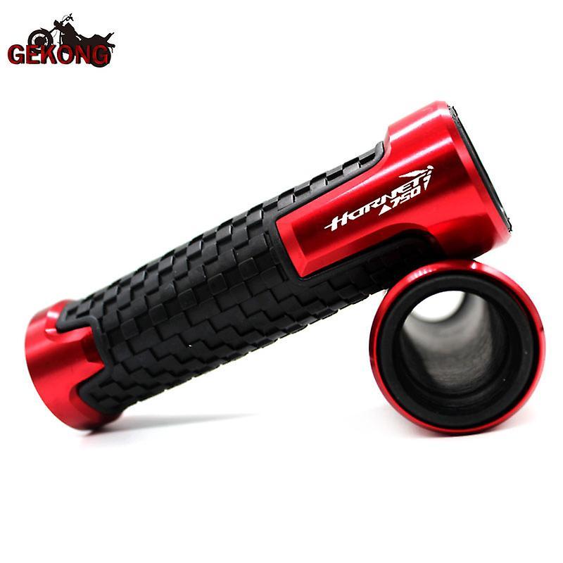 Jhshop For Honda Cb750 Cb 750 Hornet 2023 Motorcycle 7/8"22mm Anti-slip Handle Bar Handlebar Hand Grips 750-Red