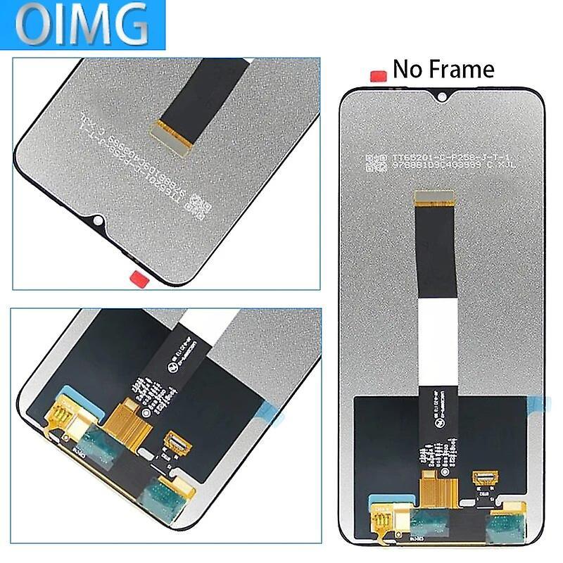 Begleri 6.53'' For Xiaomi Redmi 9A 9C  LCD Display Touch Screen With Frame Digitizer Assembly Replacement M2066C3L M2066C3MG/MT Black No Frame