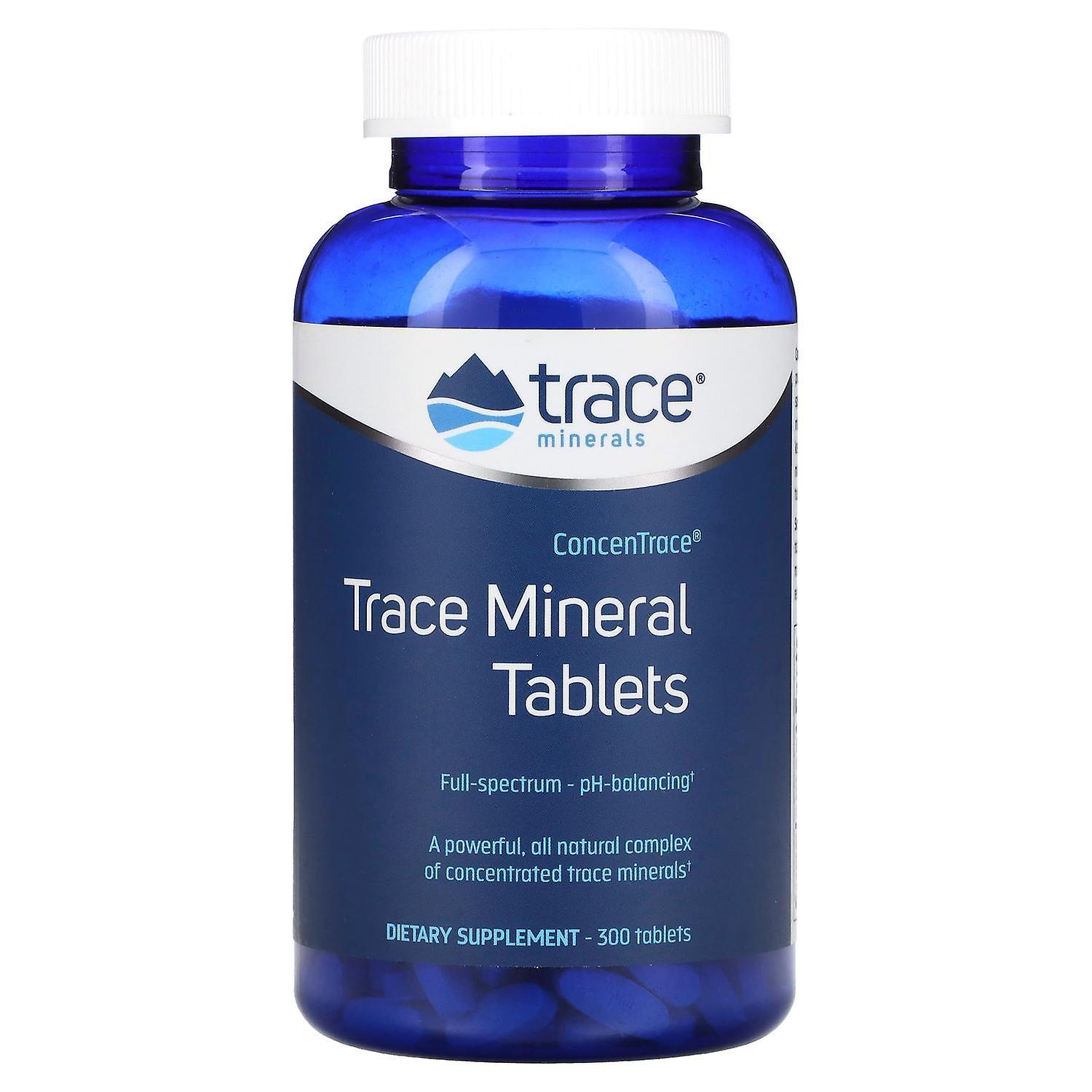 Trace Minerals ® Trace Minerals ®, ConcenTrace, Trace Mineral Tablets, 300 Tablets