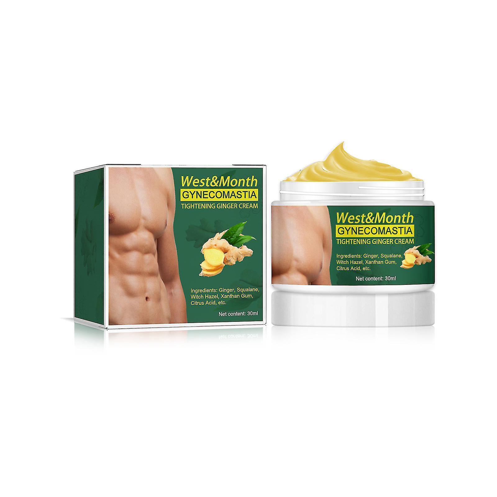 Leke Gynecomastia Firming Ginger Cream Helps Burn Fat And Speed Up Metabolism