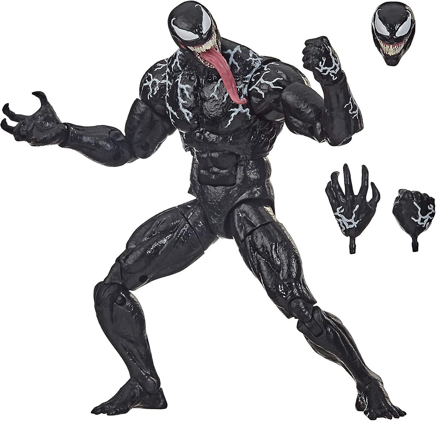 Piao Marvel Legends Series Venom 6-inch Collectible Action Figure Venom Toy, Premium Design And 3 Accessories