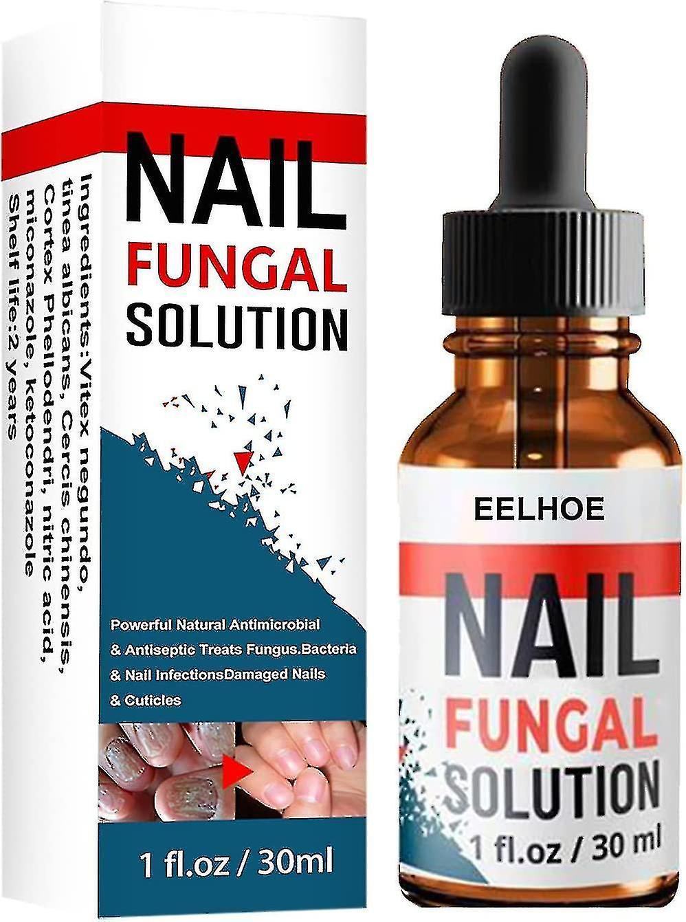 Syhsj 5 Pcs Nail Repair Liquid Fix And Renew Fungal Nail Treatment And Damaged, Broken, Cracked Discolor