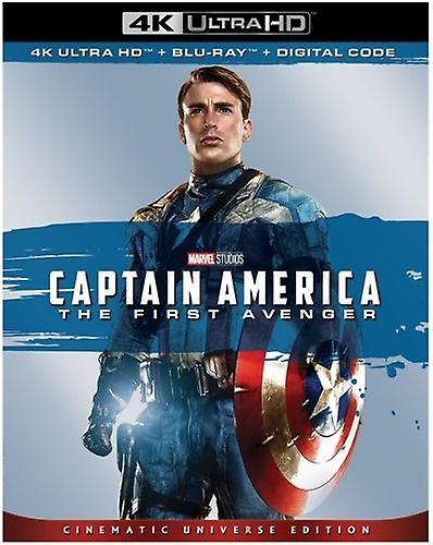 Walt Disney Video Captain America: The First Avenger  [ULTRA HD BLU-RAY REGION: A USA] With Blu-Ray, 4K Mastering, Ac-3/Dolby Digital, Digital Copy...