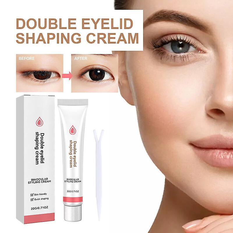 Kakanwo Double Eyelid Styling Cream Long Lasting Invisible Double Eyelid White Free Size