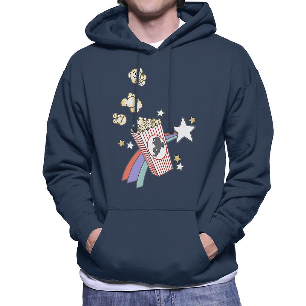 My Little Pony Fresh Popcorn Design Men's Hooded Sweatshirt Navy Blue XX-Large