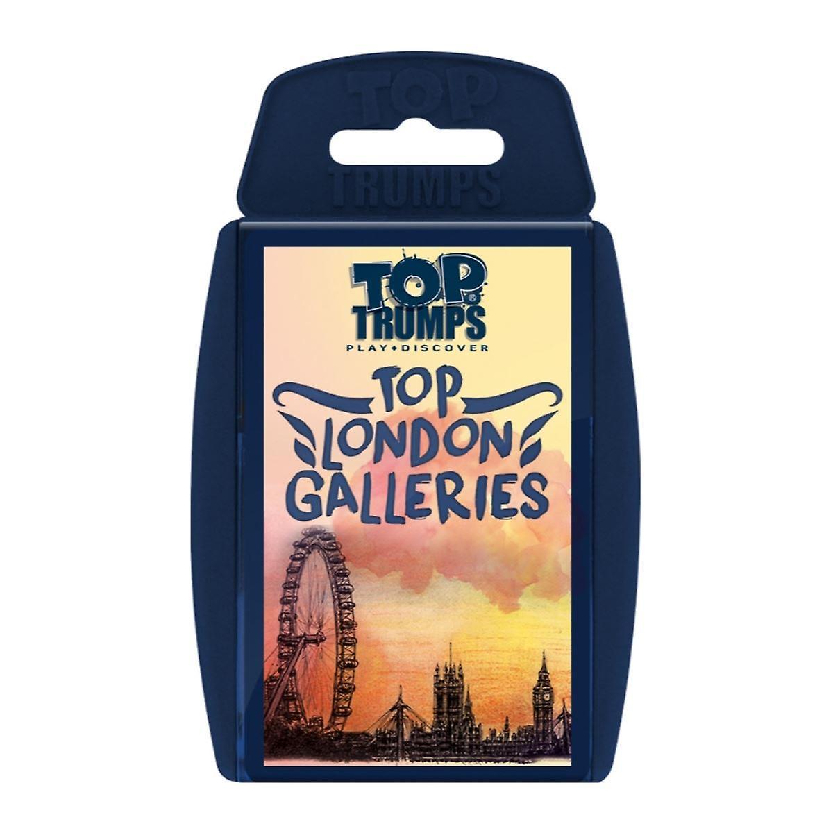 Top London Galleries Top Trumps Card Game