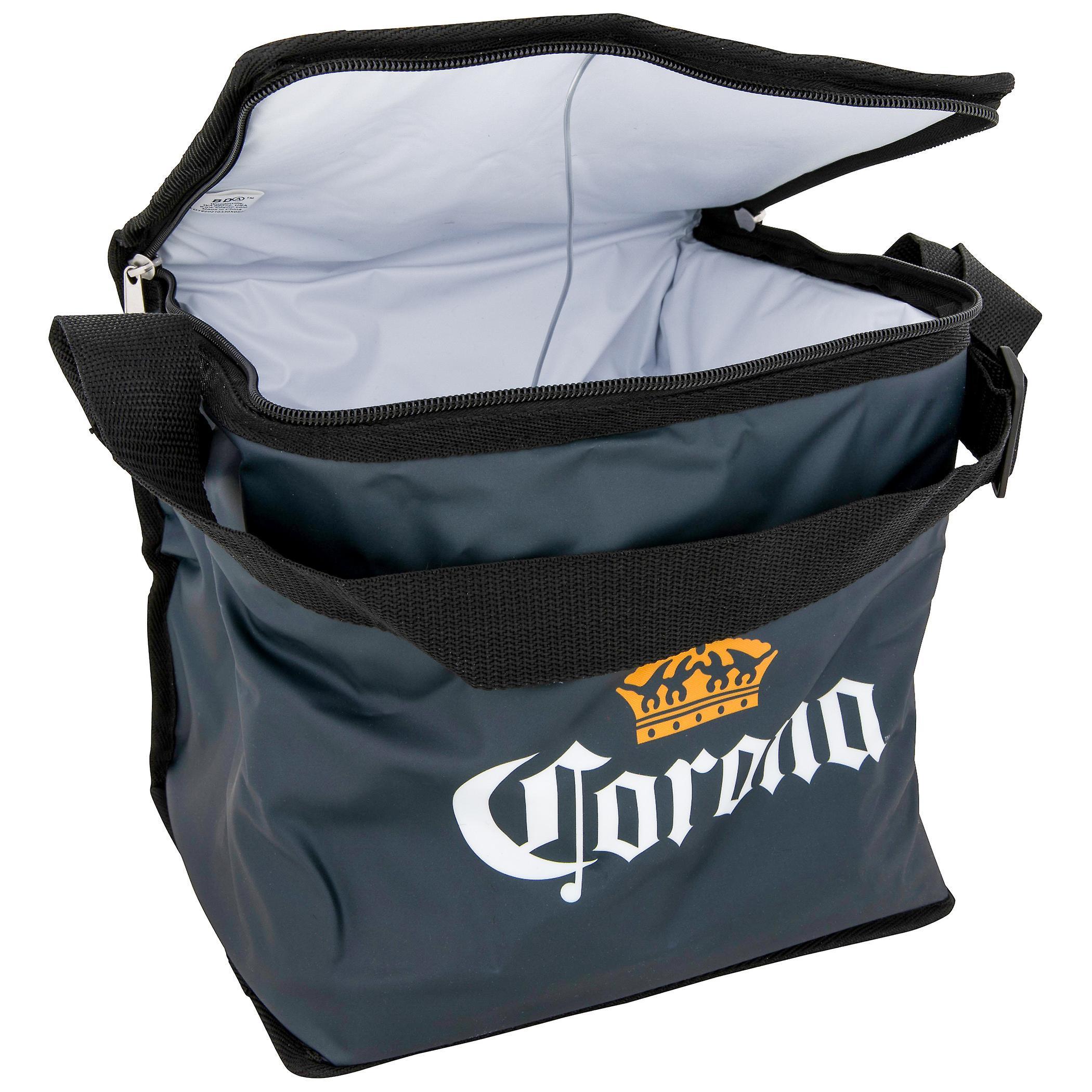 Beers Corona Extra Classic Logo 12-Pack Soft Cooler Blue