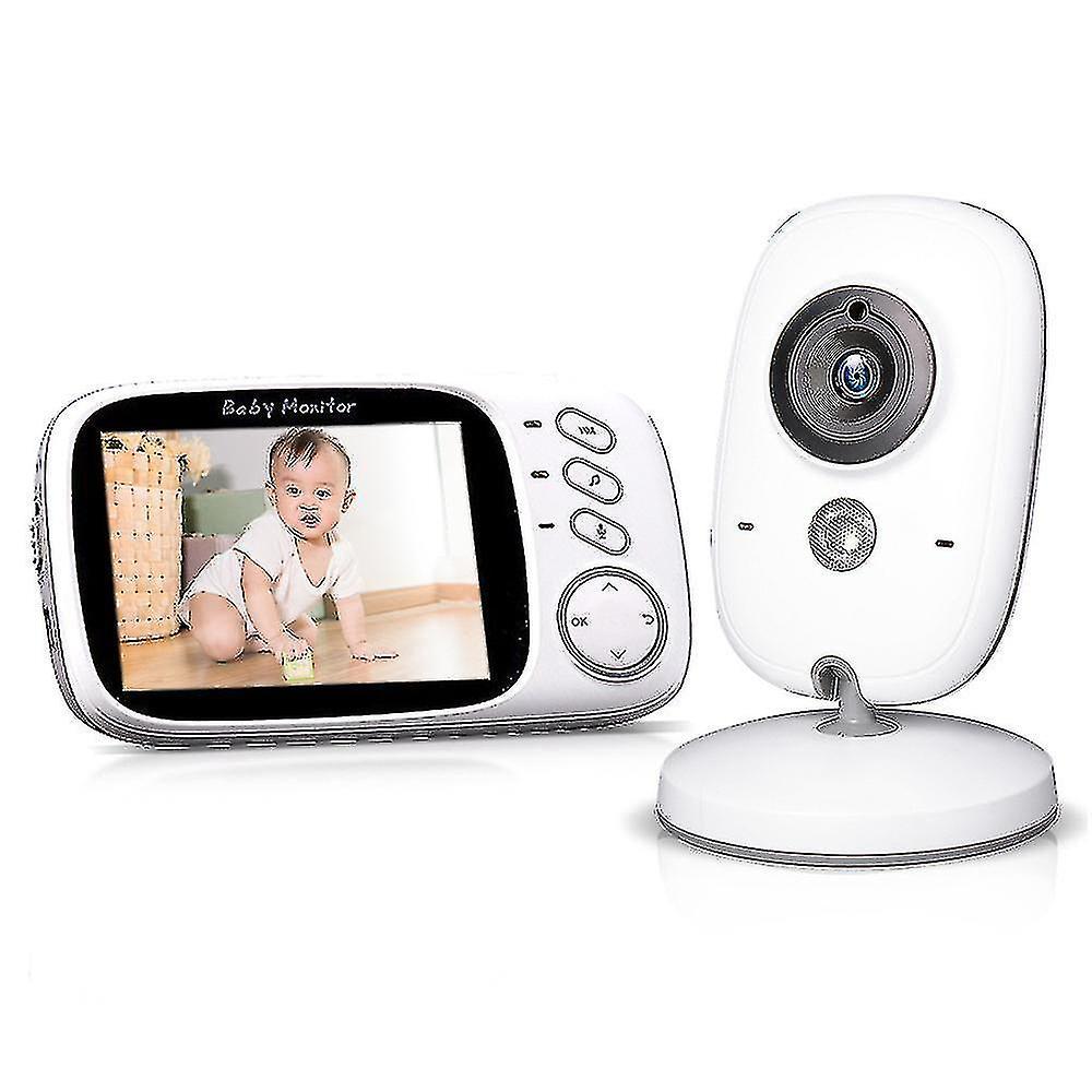 Winov Baby Monitor With Camera And Night Vision, Baby Monitor Video Wireless 3.2"" Lcd Screen With Vox Mode, Two-way Talk