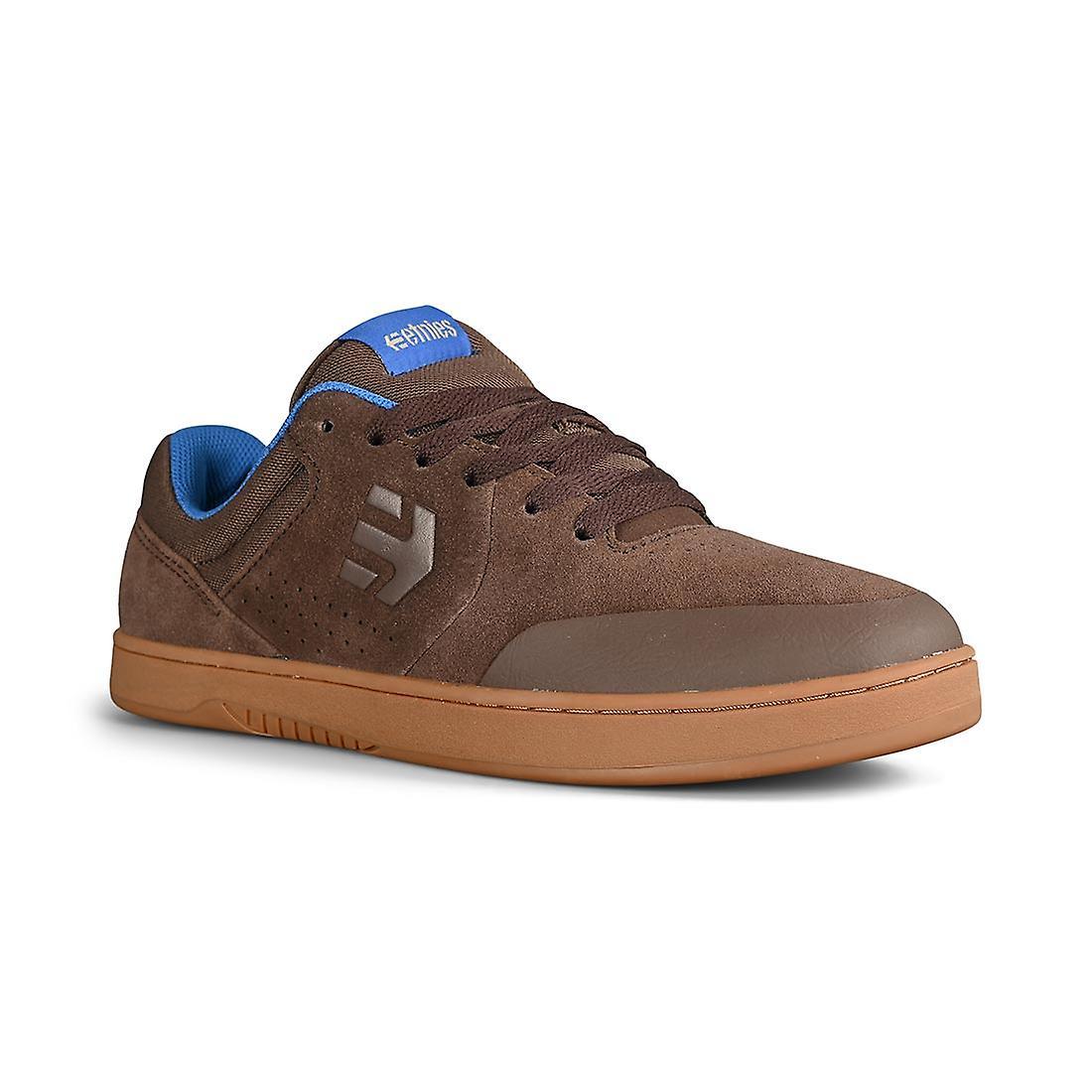 Etnies Marana Skate Shoes - Brown/Blue/Gum UK 6 / EU 39