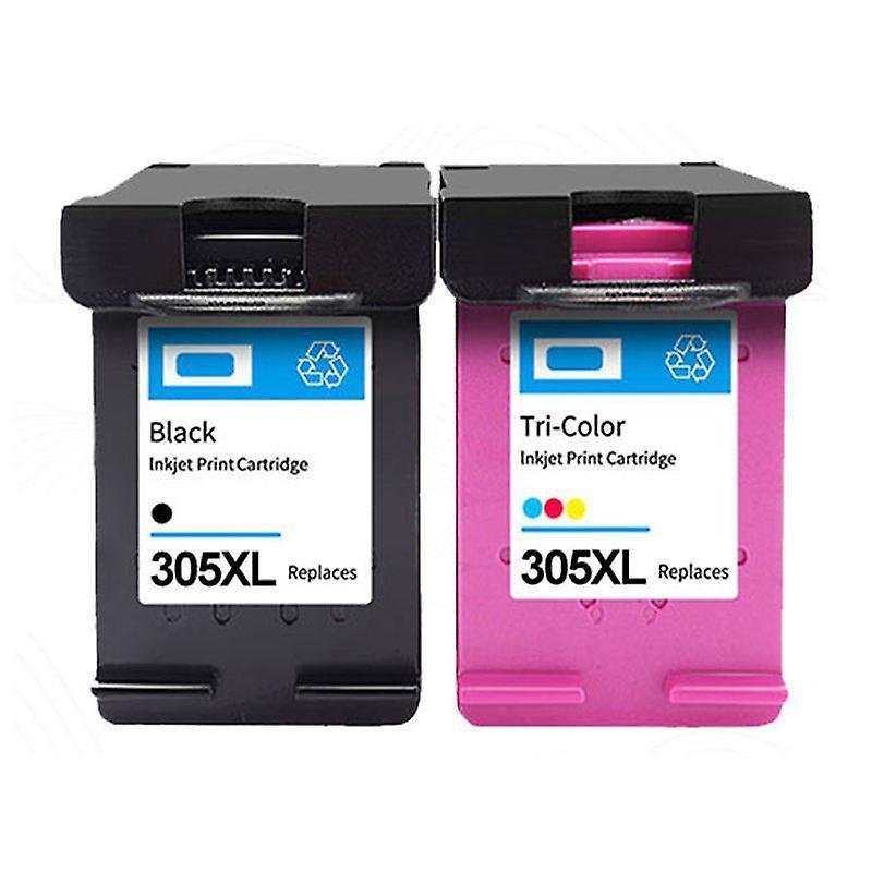 Unbrand 305XL printer cartridge, 305XL black and color compatible with HP 305 printer cartridge, suitable for HP DeskJet 2700 2720 2722 2729 printer