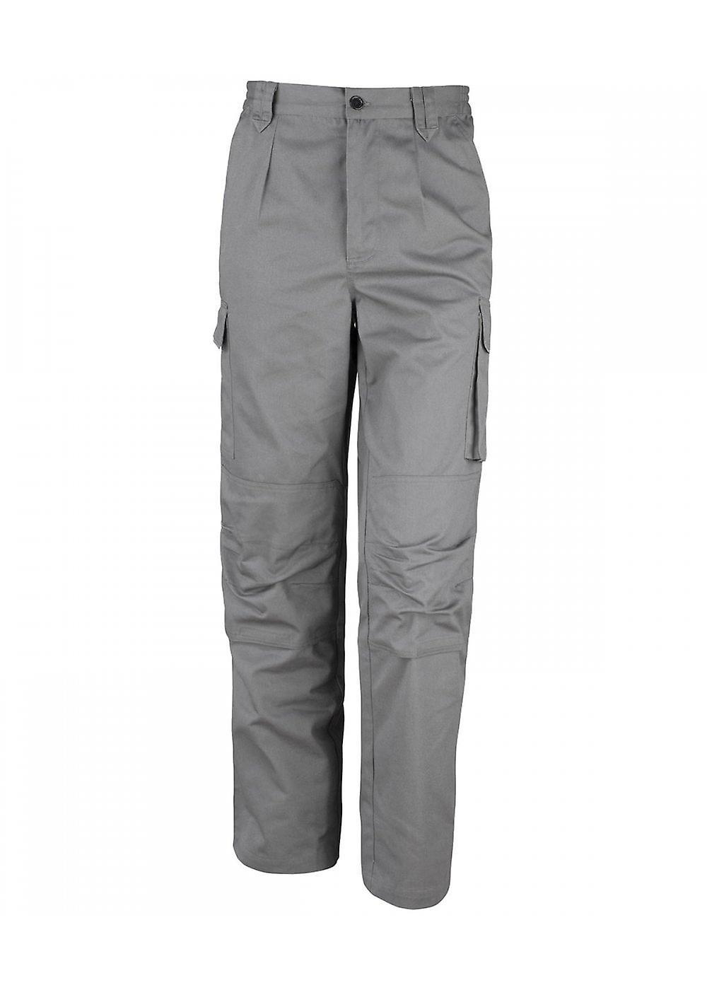 Result Workguard Men's Result Work-Guard Action Trousers R308X Grey 5xlr