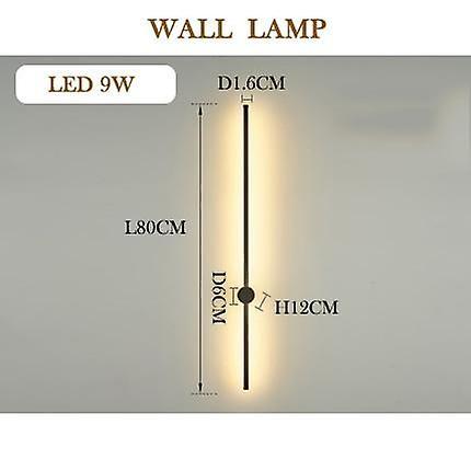 Slowmoose Modern Led Floor Lamp -simple Colorful Rgb Light WALL LAMP 80CM