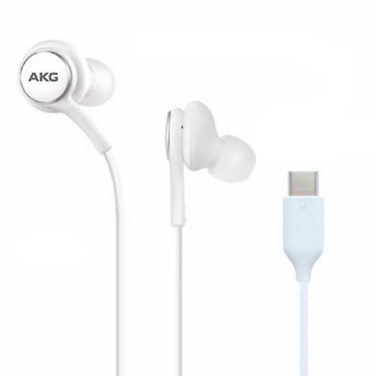 Slowmoose Earphones Eo/ig955/akg-headset, Type C With Mic-wired white Type c NO box