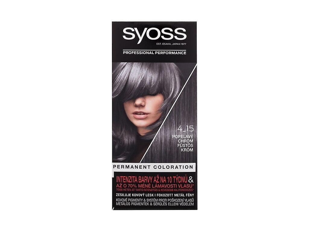 Syoss - Permanent Coloration 4-15 Dusty Chrome - For Women, 50 ml