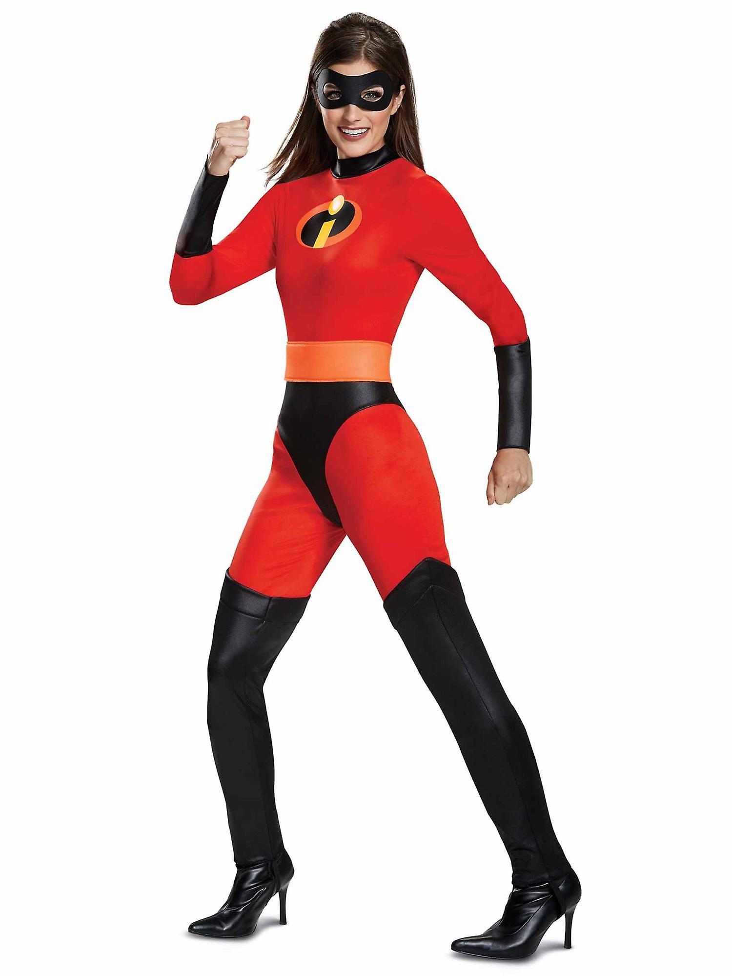 Disguise Mrs Incredible Classic Disney Pixar The Incredibles Superhero Womens Costume XL Red Plus 1XL (18-20)