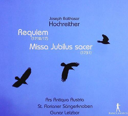 Pan Classics Gunar Letzbor - Requiem/Missa Jubilus Sacer  [COMPACT DISCS] USA import