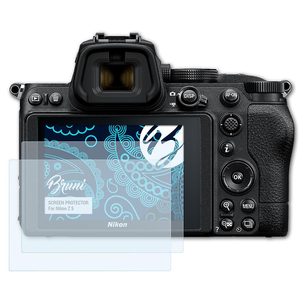 Bruni 2x protective film compatible with Nikon Z 5 film clear