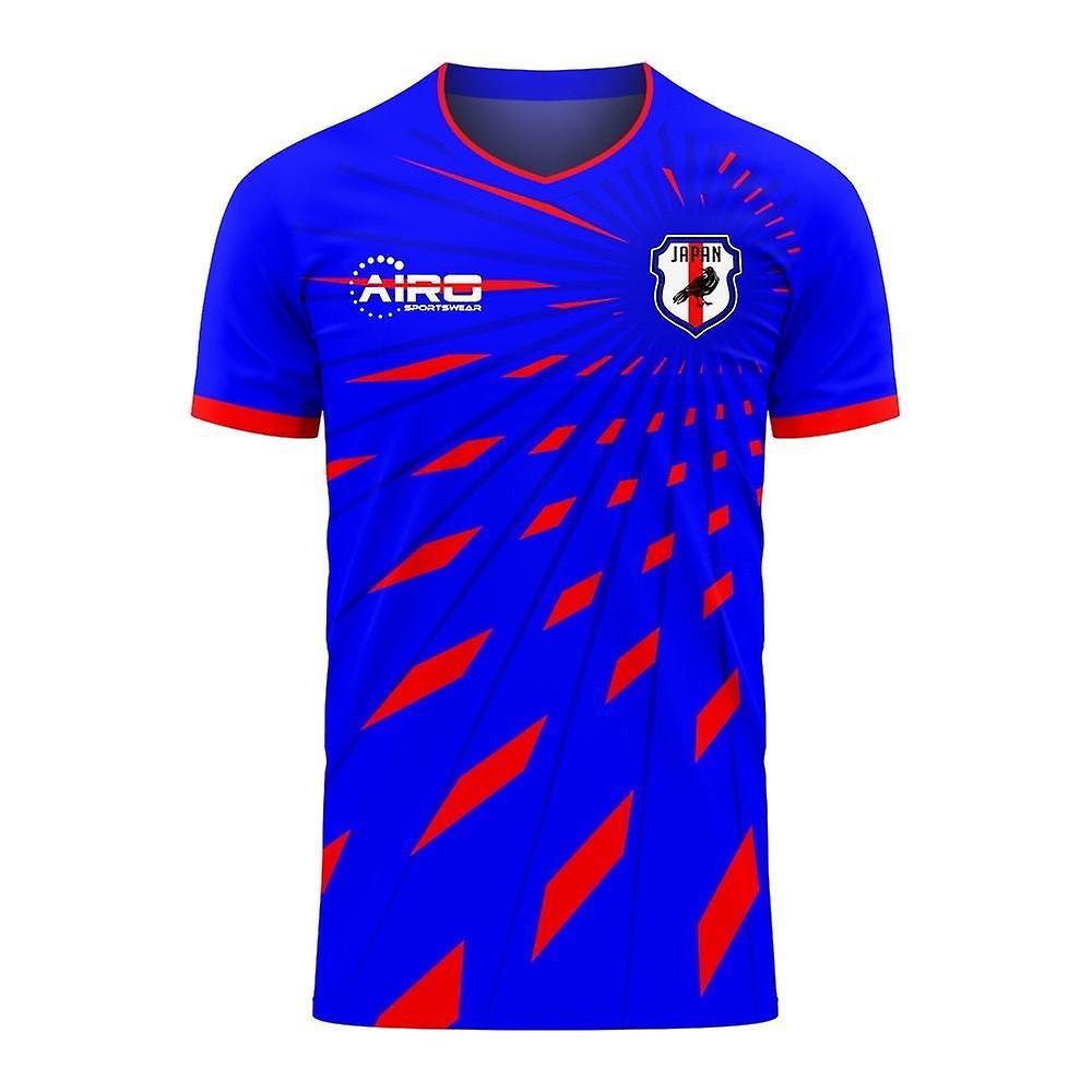 Airo Sportswear Japan 2024-2025 Home Concept Football Kit (Airo) Blue MB 27-29 inch Chest (69/75cm)