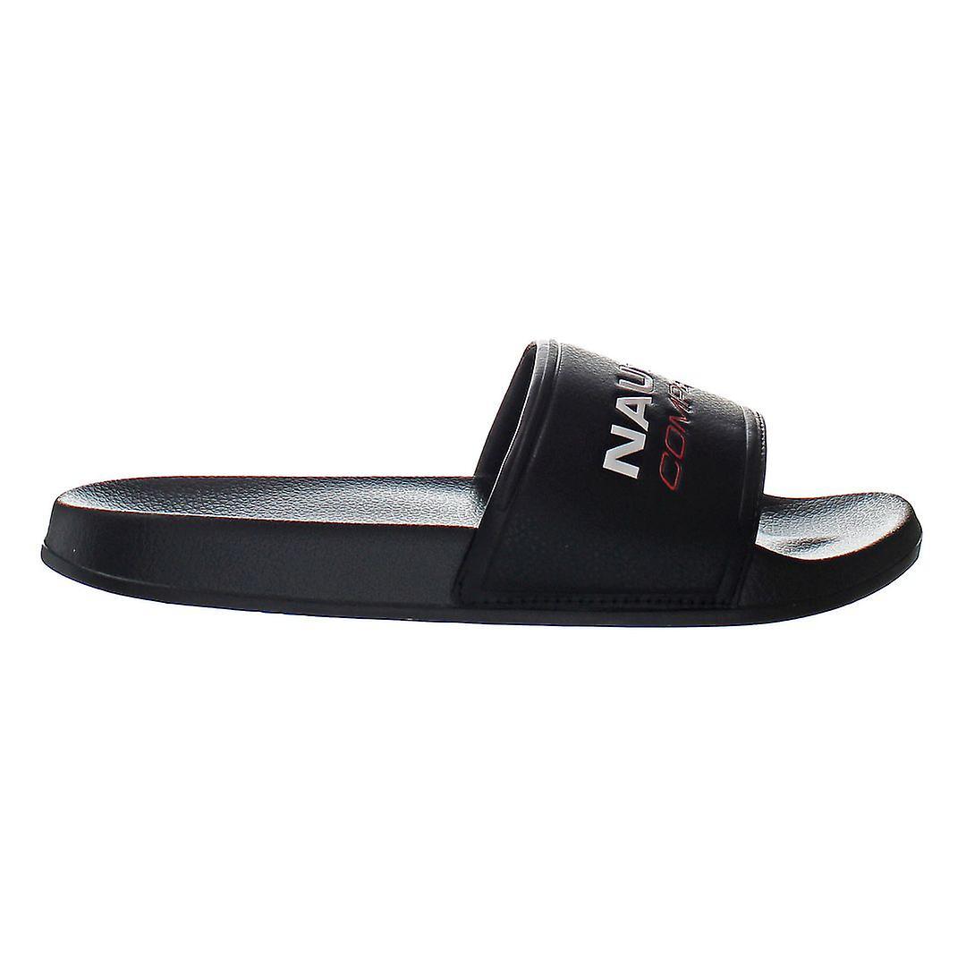 Nautica Grappo Slip-On Black Synthetic Mens Flip-Flops N7CRF018 Black UK 10 EU 44.5 US 10.5