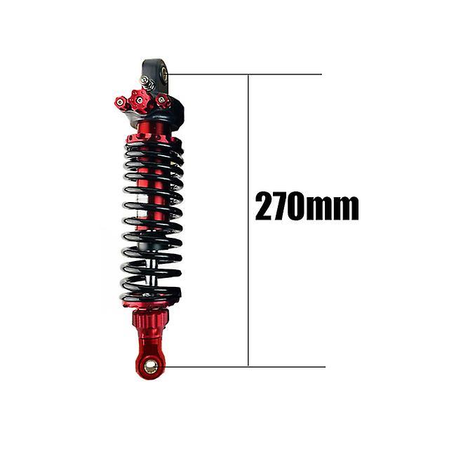 Vehicles Rear Shock Absorber Motorcycle 270 290 310 320mm Air Hydraulic Oil Fork Suspension Street Bike Pitbike Pedal Motocross Atv Quad Red 270mm ...