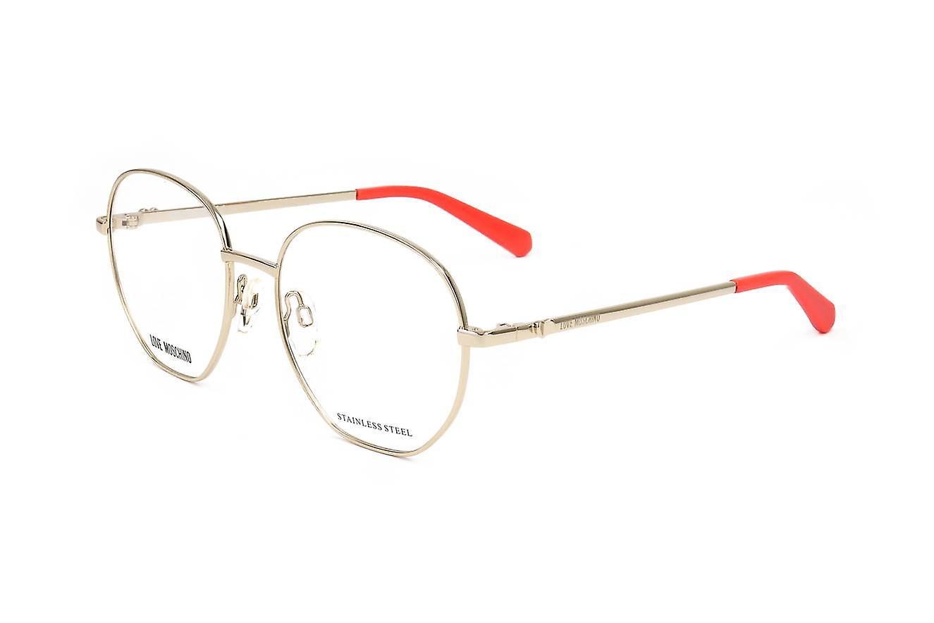 Eyewear Frames Love Moschino MOL532 1N5 CORAL 52/17/ WOMAN Red 52 mm