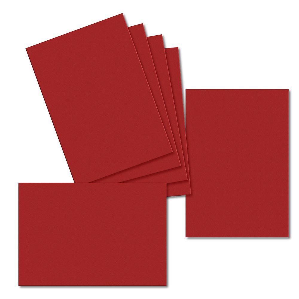 ColorSono Chilli Red. 115mm x 165mm. Greeting Card. 235gsm Card Sheet. 100