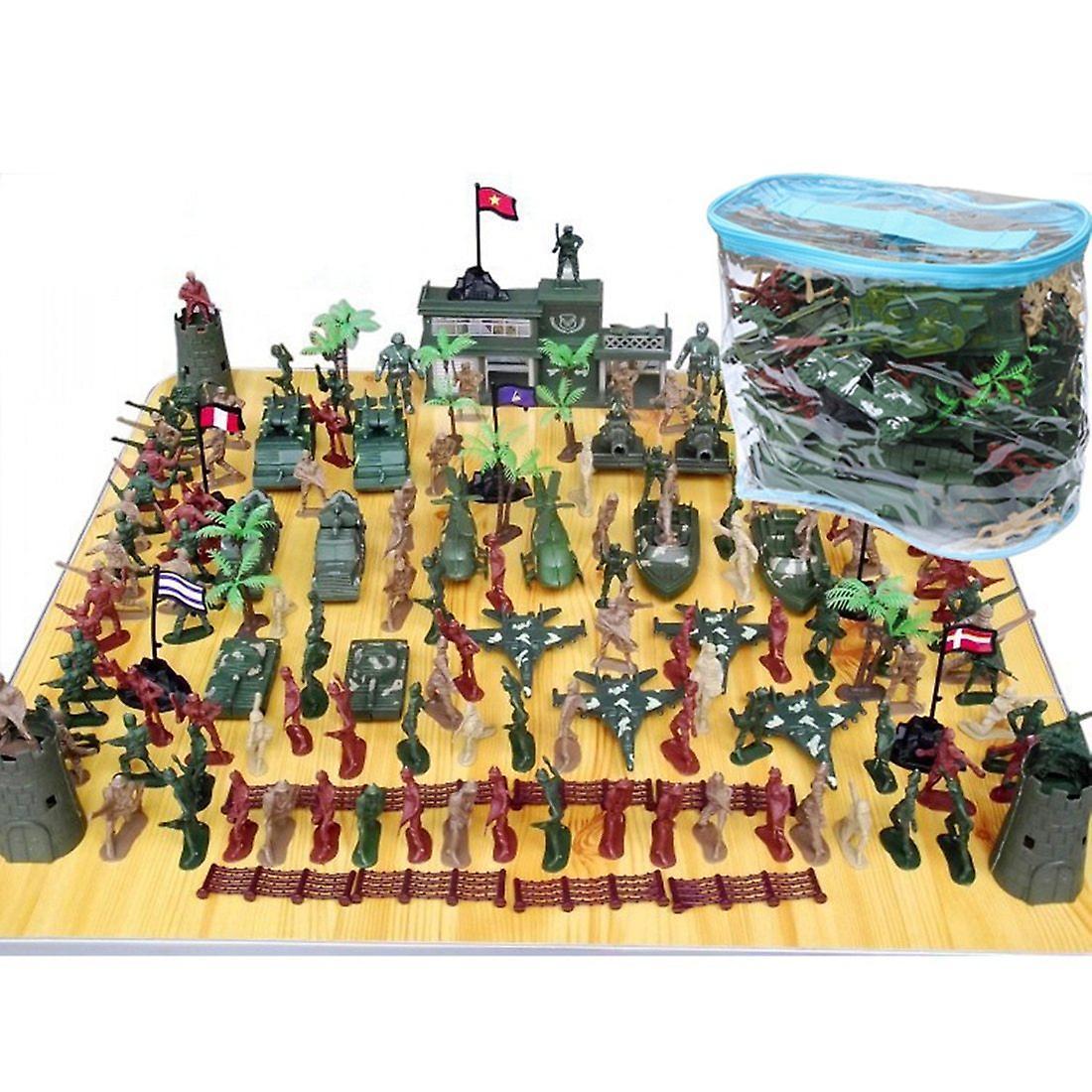 Slowmoose World War Ii-sand Table Scene Model, Soldier Military Toy Set