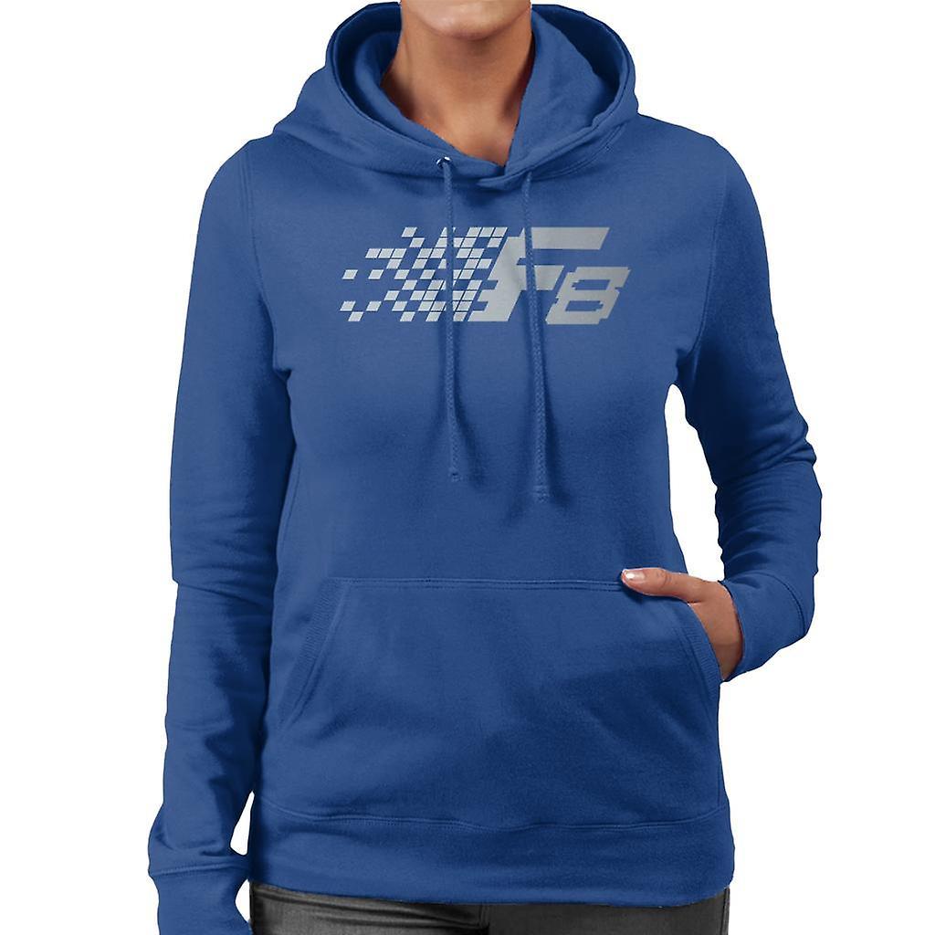 Fast & Furious Fast and Furious F8 Pixelated Women's Hooded Sweatshirt Royal Blue Small