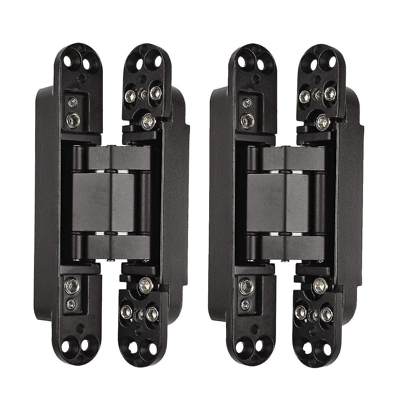 Guangzhou Yunlong Trading Co., 2pcs 6 Inch Concealed Door Hinges Invisible Hinges Concealed Hinges 180 Degree Swing Hinge 3 Way Ad