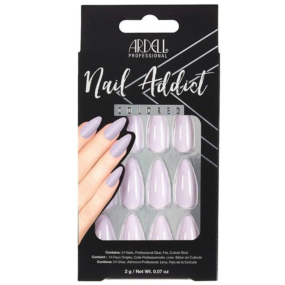 Ardell Nails Ardell Beauty Nail Addict Solid False Nails - Lilac (28 Nails) (63869)