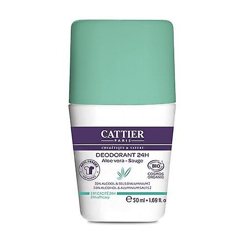 Cattier 24h organic deodorant 50 ml