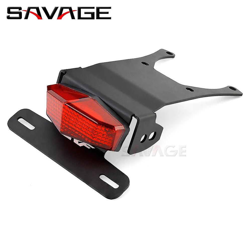 Sanxing For HONDA CRF 250RL 250L Rally License Plate Holder CRF250L CRF250RL LED Turn Signal CRF250 Rear Tail Light Fender Eliminator Red