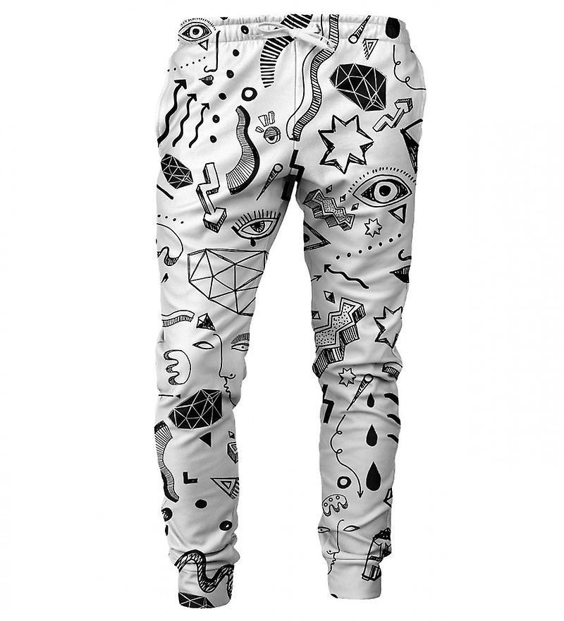 Mr Gugu & Miss Go Mr. Gugu Miss Go Symbols sweatpants clear S