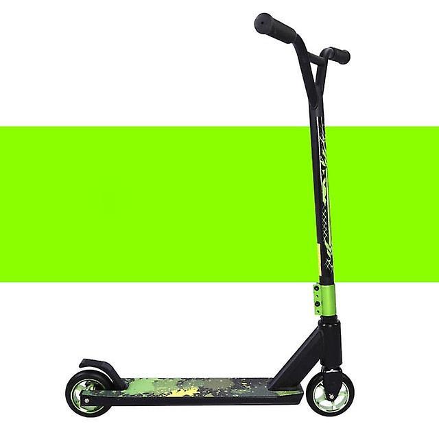 Slowmoose Removable Handle Aluminum Stunt Scooter green