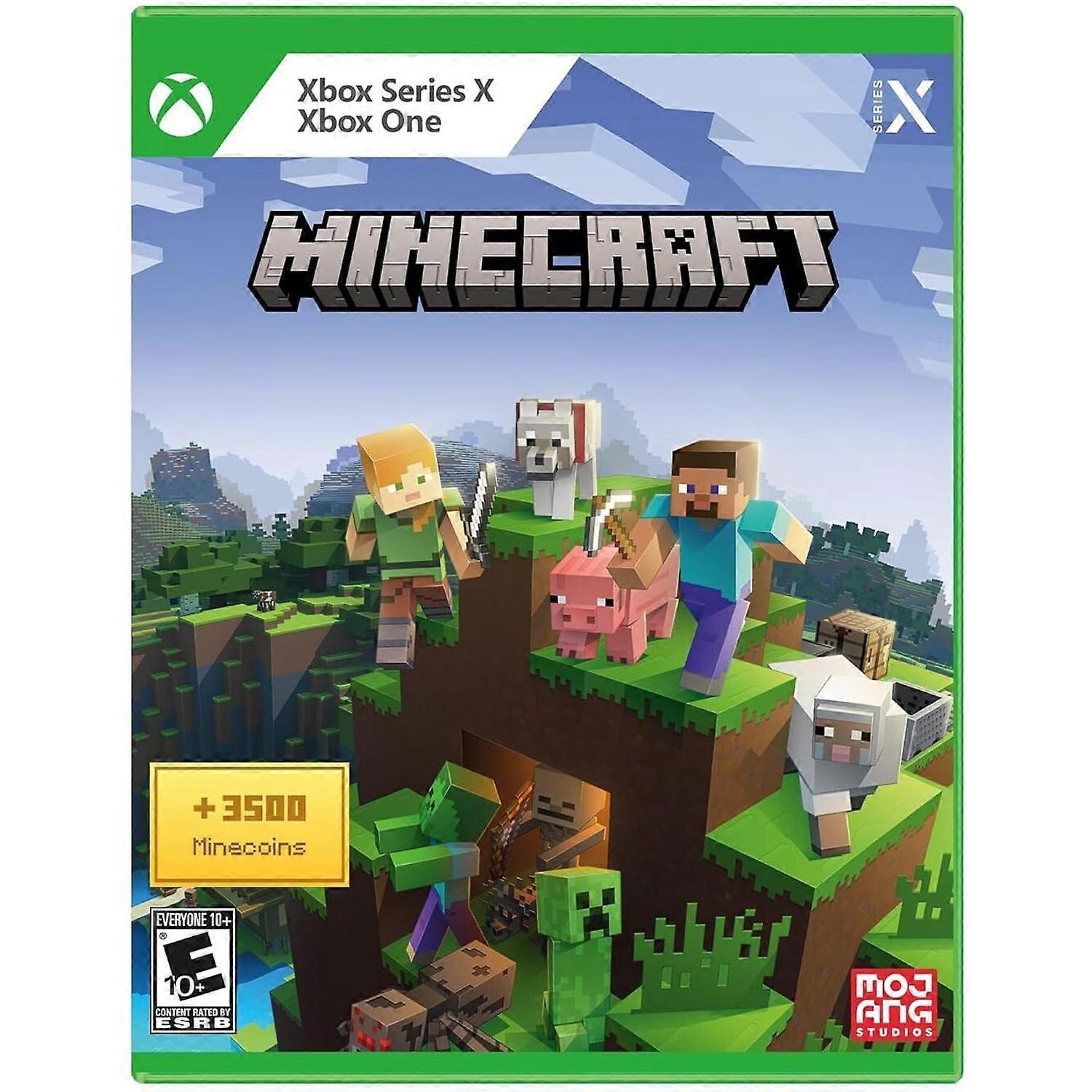 Microsoft MINECRAFT + 3500 COINS for Xbox One and Xbox Series X  [VIDEOGAMES] Xbox One, Xbox Series X USA import