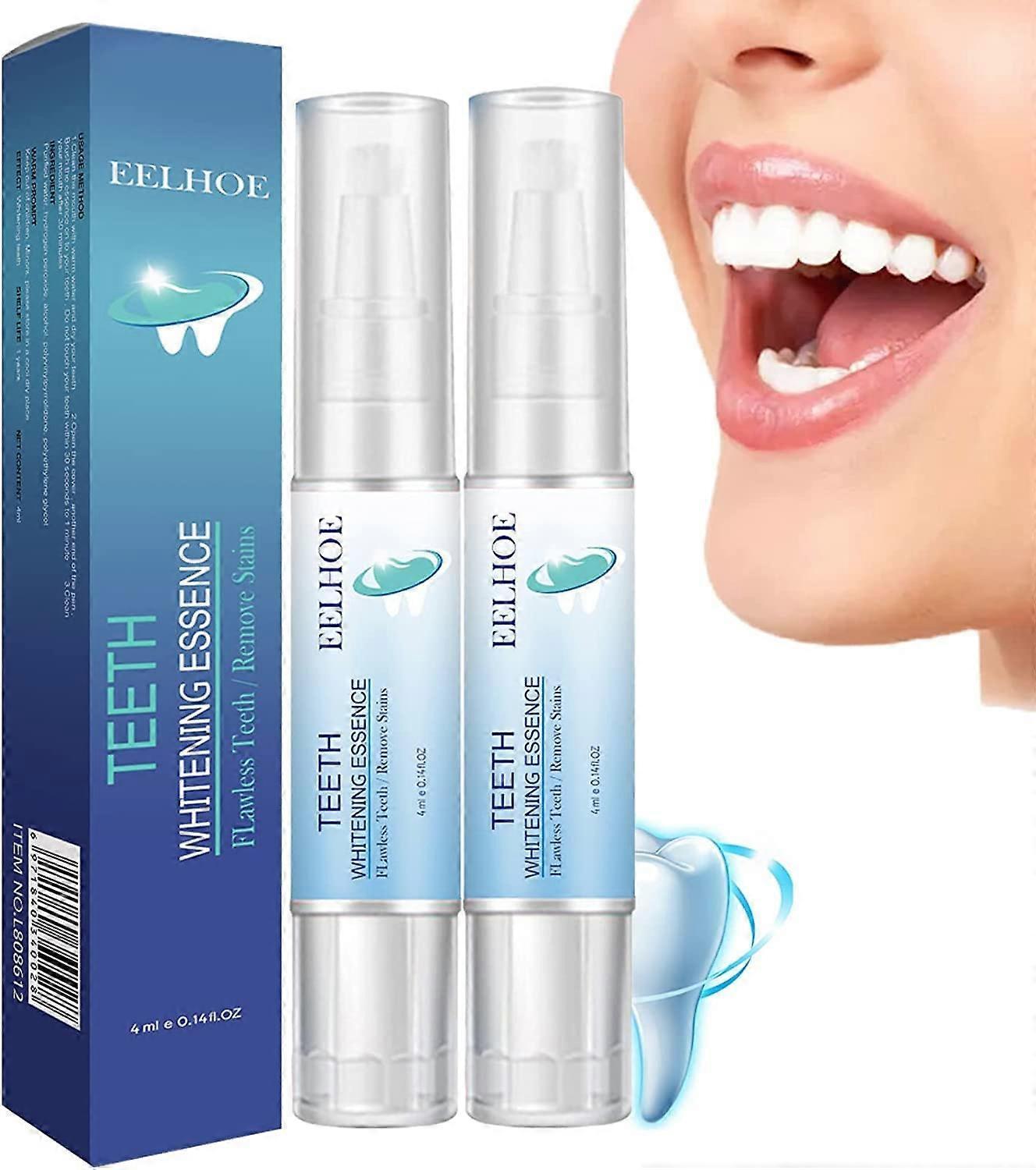 West&month 2PCS Teeth Whitening Essence, Teeth Whitening Pen, Purely White Deluxe Teeth Whitening Kit, Oral Care, Best Teeth Whitening Products, In..