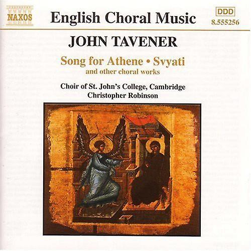 Naxos St. John's College Choir, Cambridge - Song For Athene / Svyati [COMPACT DISCS] USA Import