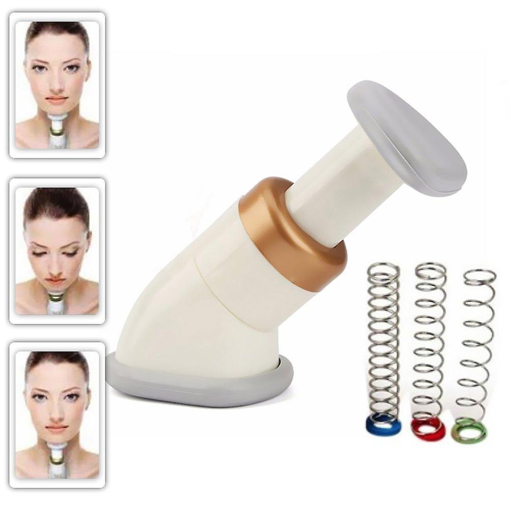 Ln-neckline Slimmer & Toning Massager System - Double Chin Remover Facial Neck Line Exerciser Chin Massager, Face Lift Thin Jawline Double Chin Reduce