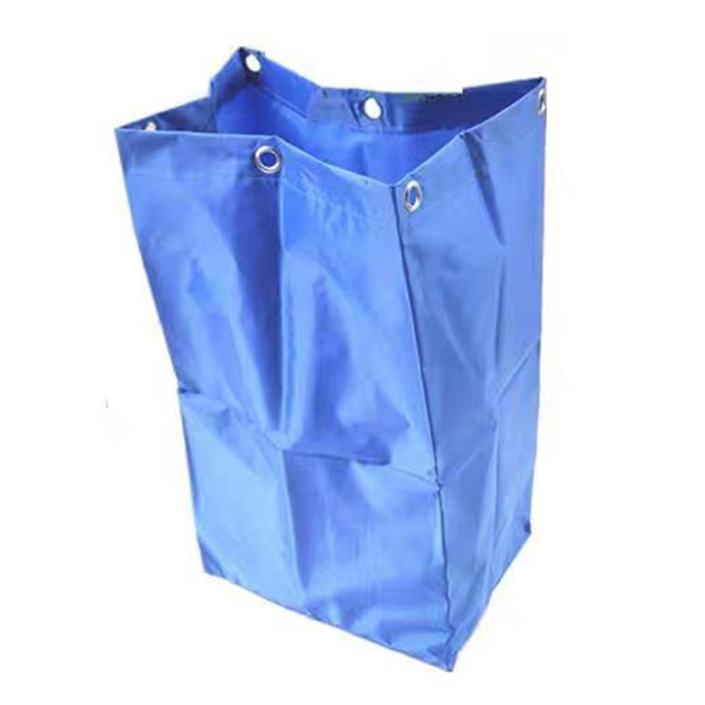 Naievear Thicken Replacement Cleaning Cart Bag Hotel Laundry Housekeeping Rubbish Holder Blue