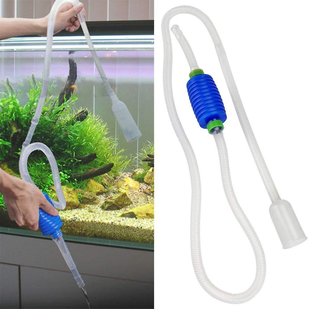 Aiyuego Aquarium Gravel Cleaner, Fish Tank Gravel Cleaner, Vacuum Syphon Pump Cleaning Kit Hand Siphon Pump For Fish Tank, Water Changing And Filte...