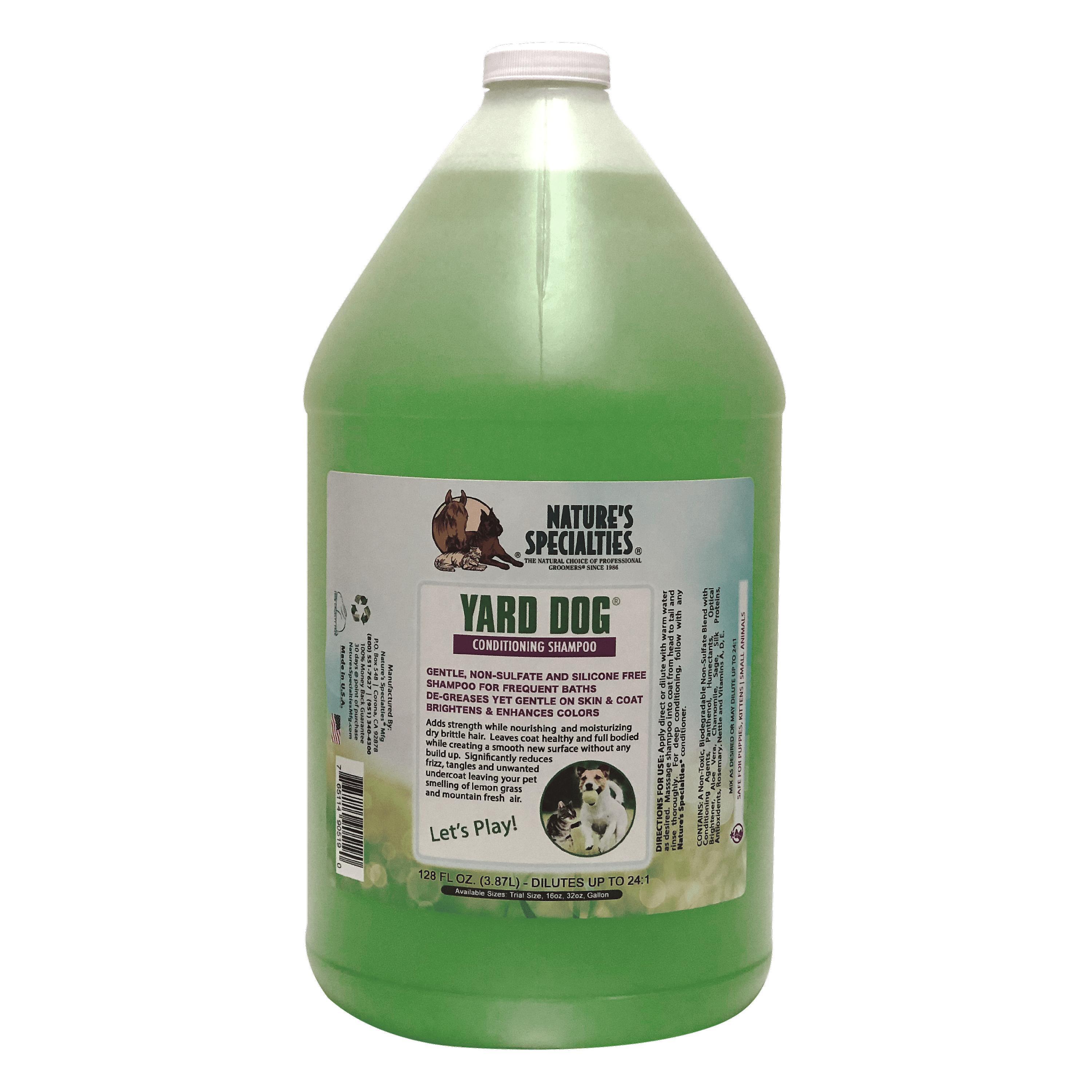 Nature's Specialties Yard Dog Shampoo - Restores Moisture to Dry Hair Does not apply 3.8L