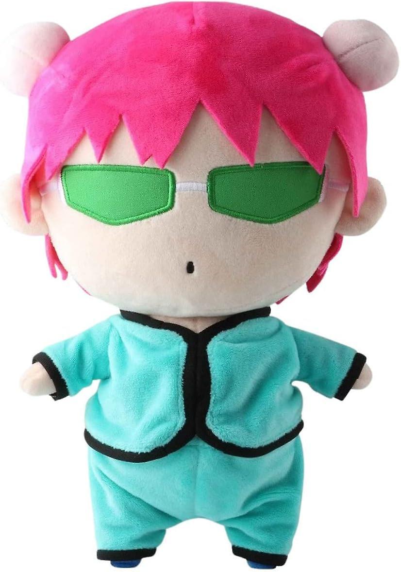 Heytea Giant Anime Saiki K Plush - Saiki Kusuo Plushie Doll 11inches - The Disastrous Life Of Saiki K Stuffed Plush Pillow Toy