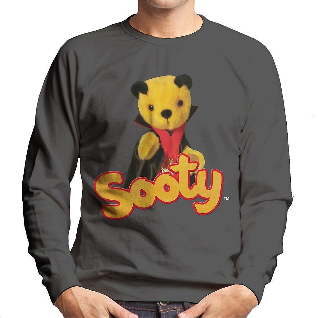 Sooty Halloween Vampire Men's Sweatshirt Charcoal XX-Large